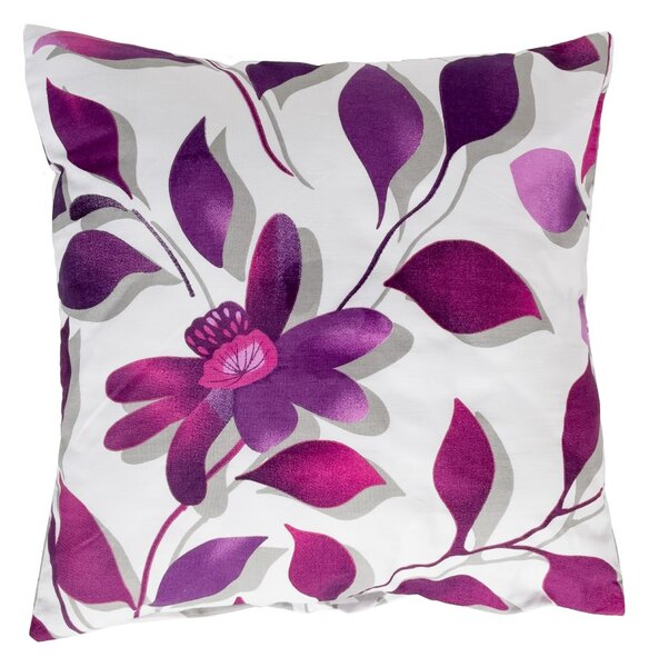 XPOSE® Bavlnená obliečka na vankúš IVANKA - fialová 40x40 cm 2ks