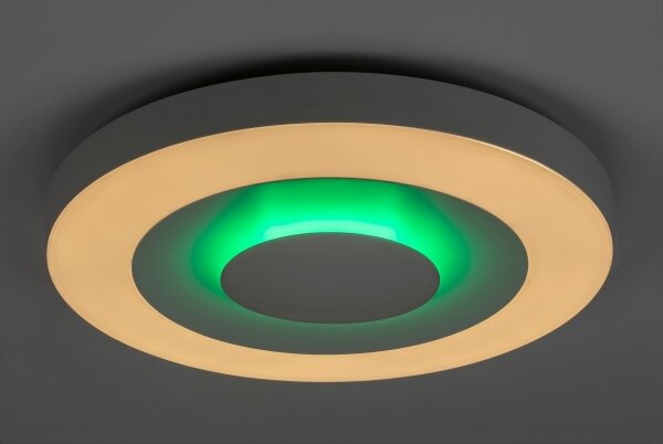 Rabalux - LED RGB Stmievateľné stropné svietidlo LED/40W/230V + DO 3000-6000K