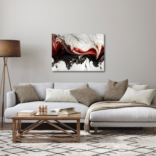 Obraz - Mramorovaná abstrakcia (70x50 cm)