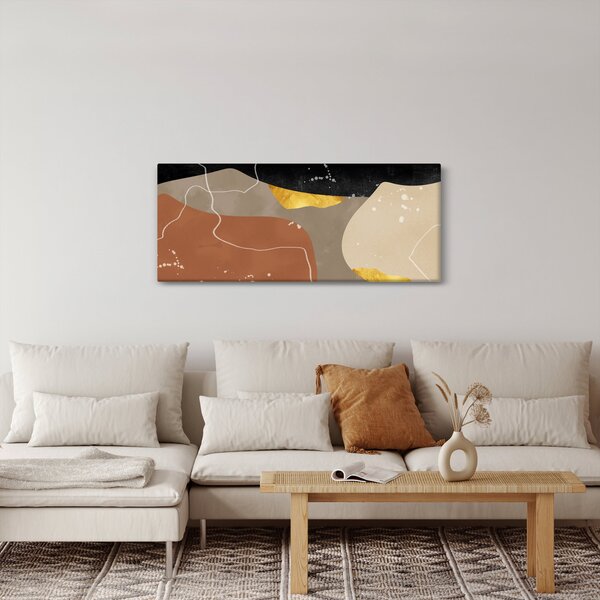 Obraz - Abstrakcia (120x50 cm)