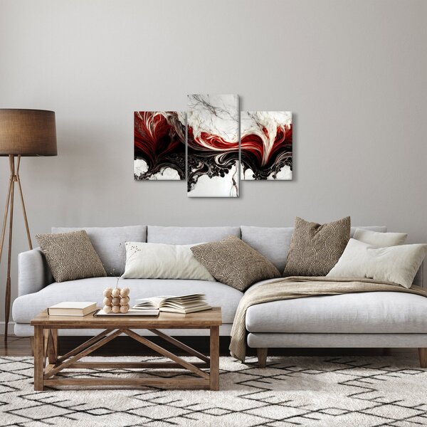 Obraz - Mramorovaná abstrakcia (90x60 cm)