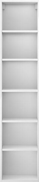 Mexen Box-A, vysoká kúpeľňová skrinka 35x44,2x160 cm, biela lesklá, 91AX1-1600-300-1-00