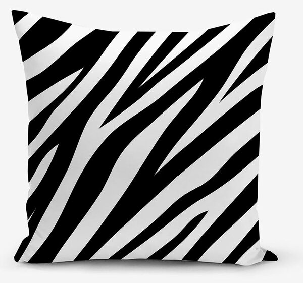 XPOSE® Set obliečok na vankúš ZEBRA 40x40 cm - set 4ks