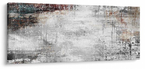 Obraz - Abstraktné textúrované plátno (120x50 cm)