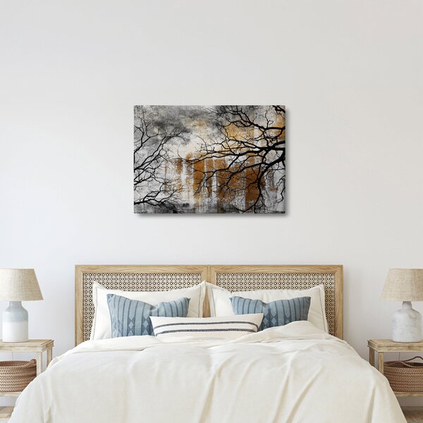 Obraz - Siluety stromov (70x50 cm)