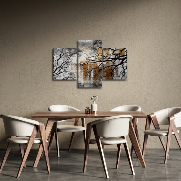 Obraz - Siluety stromov (90x60 cm)