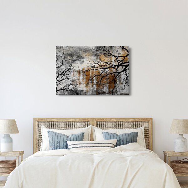 Obraz - Siluety stromov (90x60 cm)