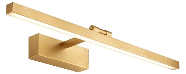 Toolight Toolight, LED kúpeľňové svietidlo 60 cm, 9W, 4000K, 500 lm, APP1864-1W, zlatá matná, OSW-66020