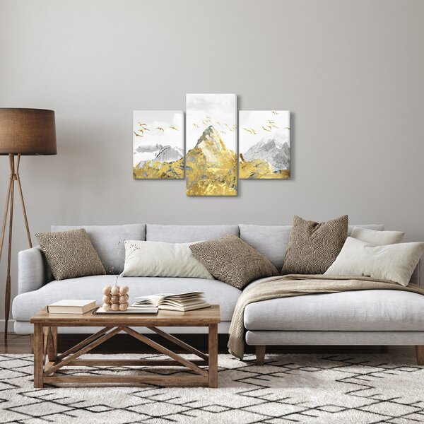 Obraz - Zlatá hora (90x60 cm)