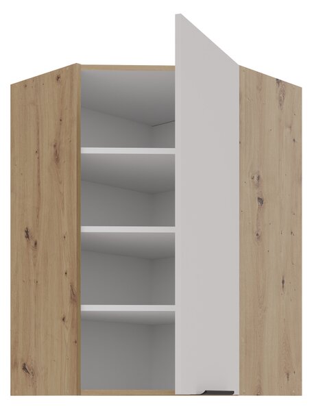 Mirjan24 Horná kuchynská skrinka Solea 60x60 GN-90 1F 45, Farby: dub artisan / kašmír 5903211473333