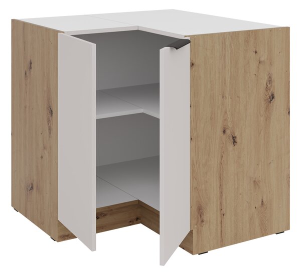 Mirjan24 Dolná kuchynská skrinka Solea 90x90 DN 2F BB, Farby: dub artisan / kašmír 5903211473425