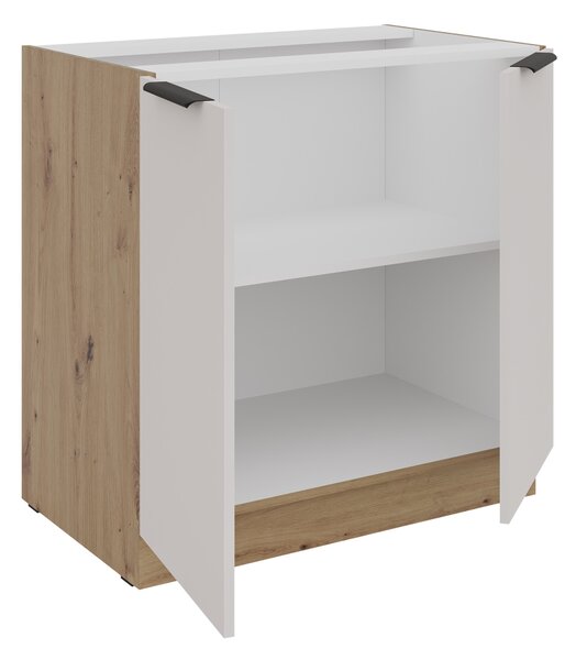 Mirjan24 Dolná kuchynská skrinka Solea 80 D 2F BB, Farby: dub artisan / kašmír 5903211473357
