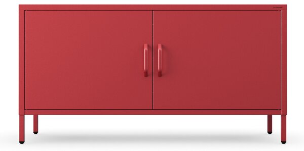 TV stolík na nožičkách ROSA, 1150 x 595 x 400 mm, Modern: červená farba