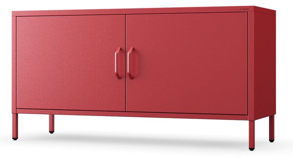 TV stolík na nožičkách ROSA, 1150 x 595 x 400 mm, Modern: červená farba