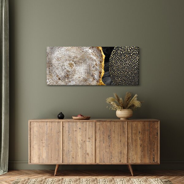 Obrázok - Kmeň stromu v koláži 2 (120x50 cm)
