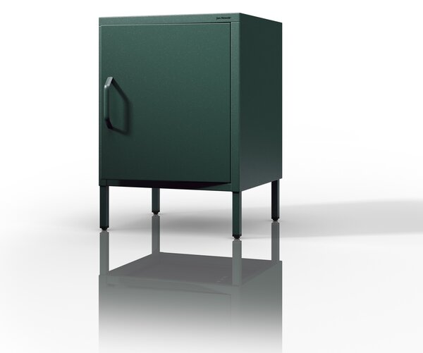 Nočný stolík MIA, 424 x 595 x 400 mm, Modern: fľaškovo zelená farba