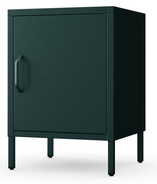 Nočný stolík MIA, 424 x 595 x 400 mm, Modern: fľaškovo zelená farba
