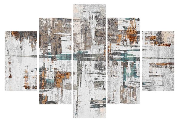 Obraz - Abstraktné ťahy (150x105 cm)