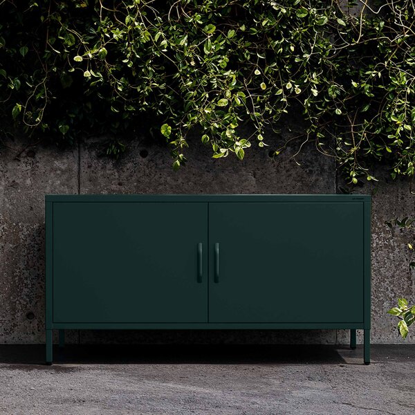 TV stolík na nožičkách ROSA, 1150 x 595 x 400 mm, Modern: fľaškovo zelená farba