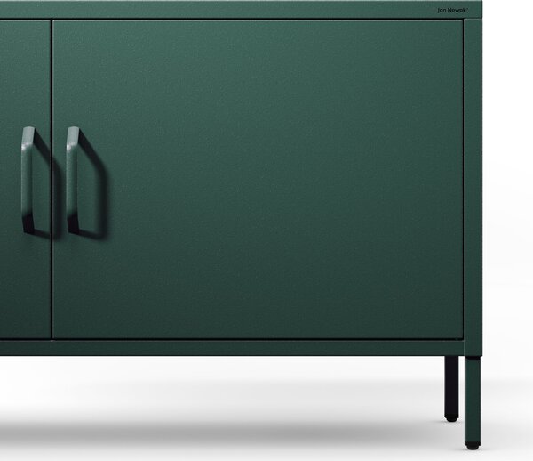 TV stolík na nožičkách ROSA, 1150 x 595 x 400 mm, Modern: fľaškovo zelená farba