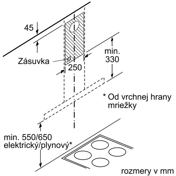 Bosch DWB96BC60 + kupóny na daľší nákup - Odsávač pár