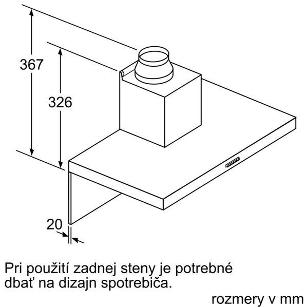 Bosch DWB96BC60 + kupóny na daľší nákup - Odsávač pár