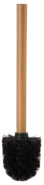 WC kefa Natureo B, čierna/s drevenými prvkami