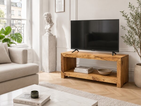 TV stolík Tara 100x45x45 indický masív palisander