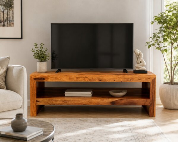 TV stolík Tara 120x45x45 indický masív palisander