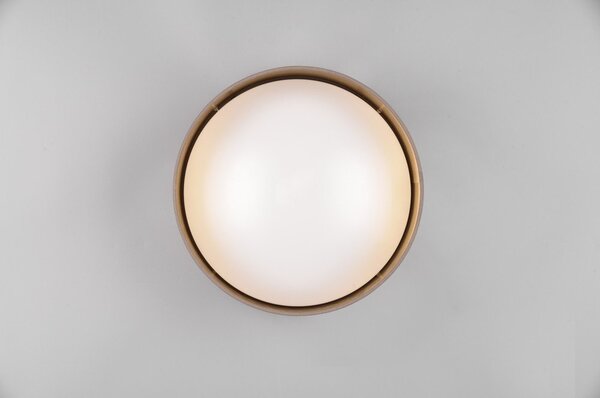 Svetlohnedé LED stropné svietidlo ø 30 cm Locarno – Reality