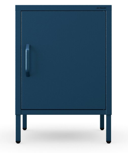 Nočný stolík MIA, 424 x 595 x 400 mm, Modern: tmavomodrá farba