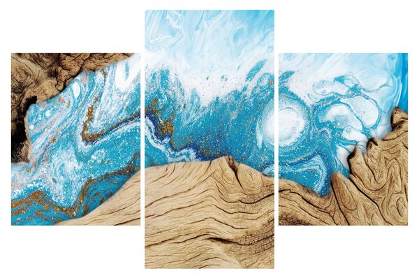 Obraz - Drevo (90x60 cm)