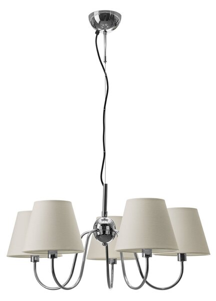 Lustre By Rydéns, Lynx, stmievateľné, Chróm, Jedáleň, Kov