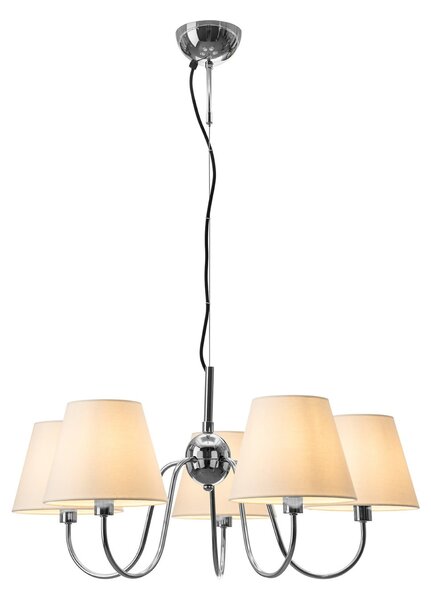 Lustre By Rydéns, Lynx, stmievateľné, Chróm, Jedáleň, Kov