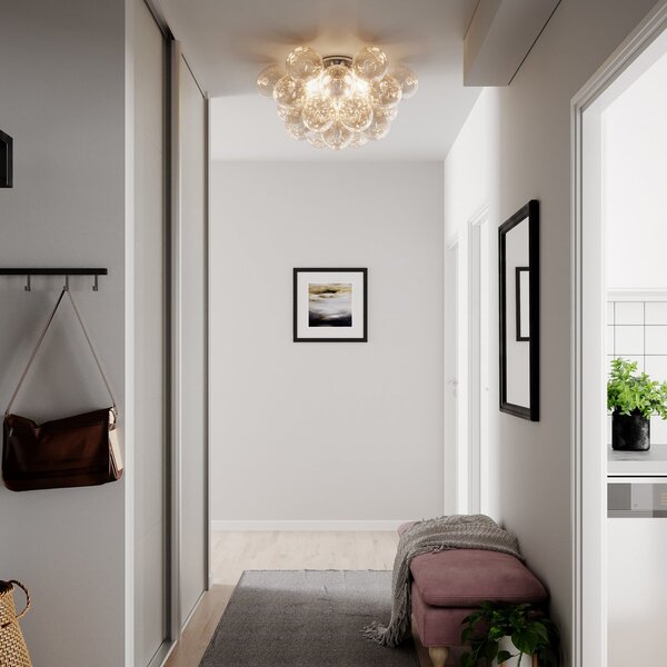 Stolové Lampa By Rydéns, Gross, stmievateľné, Béžová, Obývacia izba, Sklo
