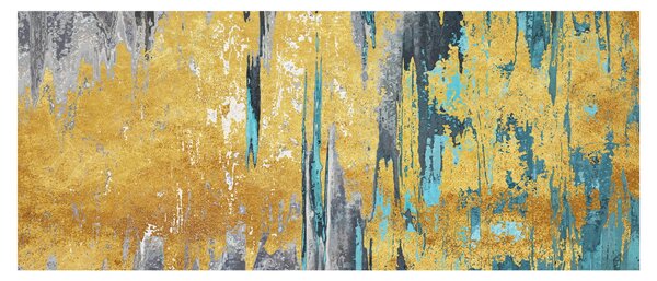 Obraz - Zlatý design (120x50 cm)