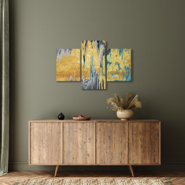 Obraz - Zlatý design (90x60 cm)