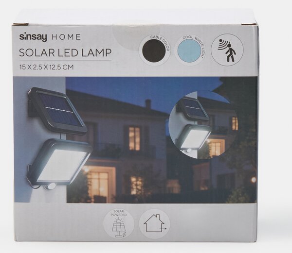 Sinsay - Závesná solárna LED lampa - čierna