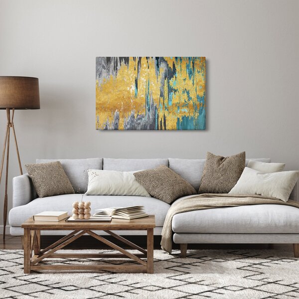 Obraz - Zlatý design (90x60 cm)