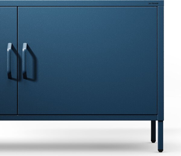 TV stolík na nožičkách ROSA, 1150 x 595 x 400 mm, Modern: tmavomodrá farba
