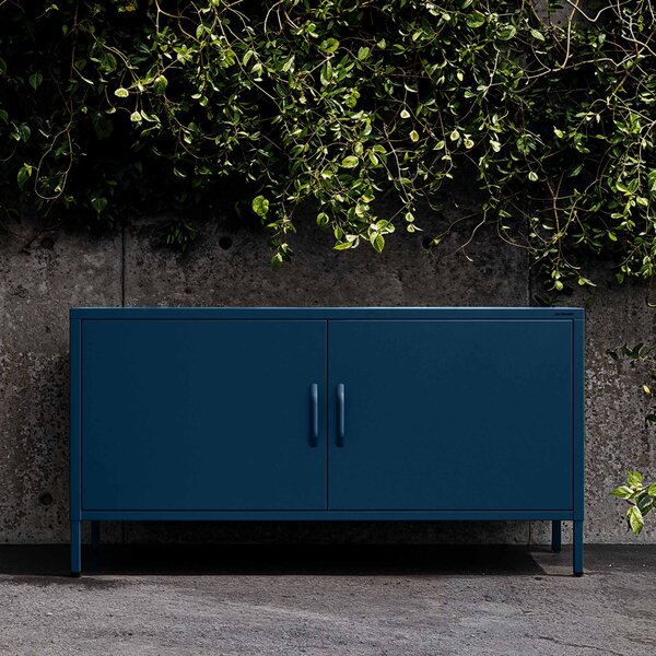 TV stolík na nožičkách ROSA, 1150 x 595 x 400 mm, Modern: tmavomodrá farba