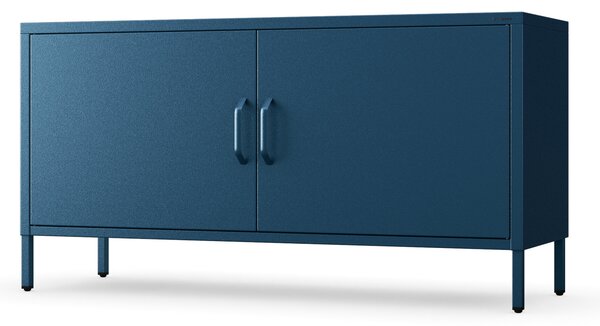 TV stolík na nožičkách ROSA, 1150 x 595 x 400 mm, Modern: tmavomodrá farba
