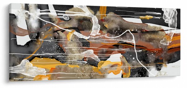 Obraz - Abstrakcia (120x50 cm)