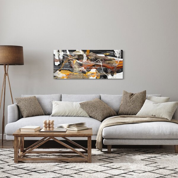 Obraz - Abstrakcia (120x50 cm)