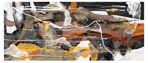 Obraz - Abstrakcia (120x50 cm)