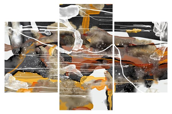 Obraz - Abstrakcia (90x60 cm)