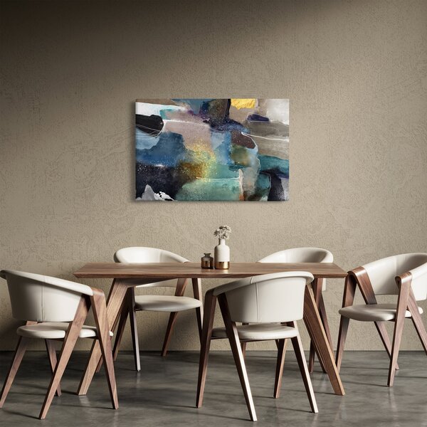 Obraz - Akvarelová abstrakcia (90x60 cm)