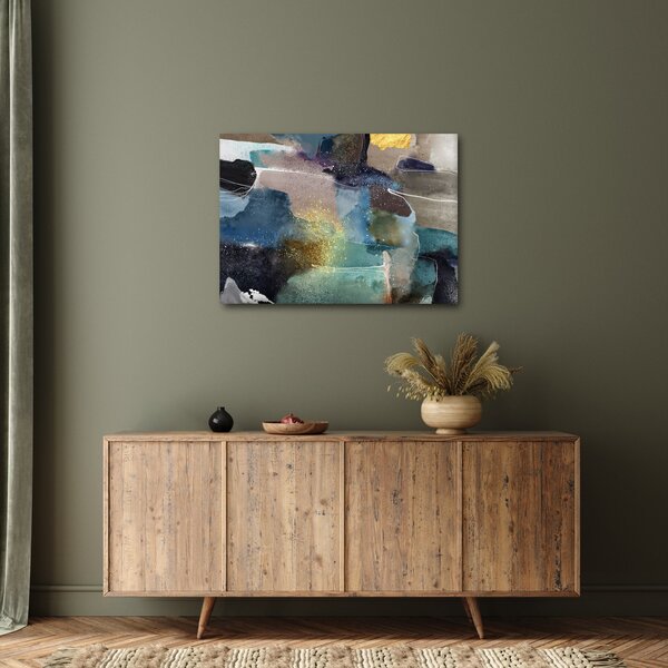 Obraz - Akvarelová abstrakcia (70x50 cm)
