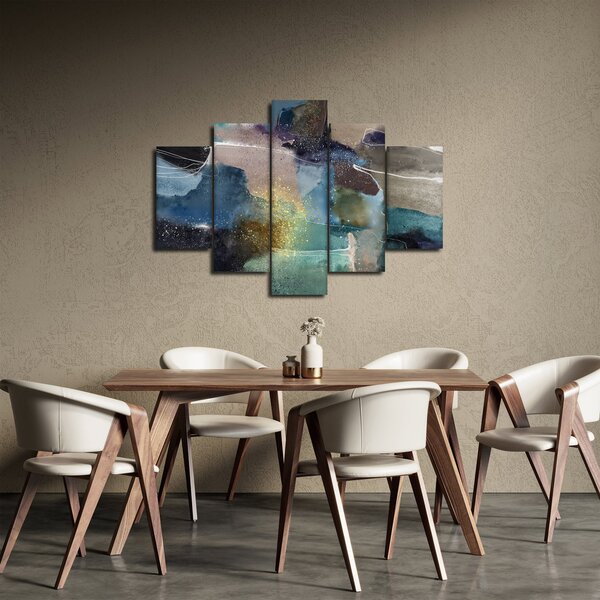 Obraz - Akvarelová abstrakcia (150x105 cm)