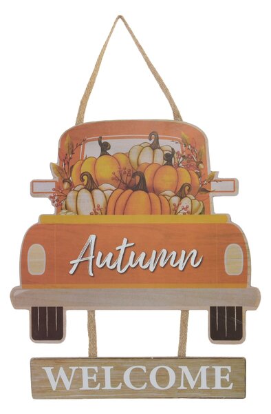 Sinsay - Nástenná dekorácia – auto s nápisom „Autumn Welcome” - viacfarebná